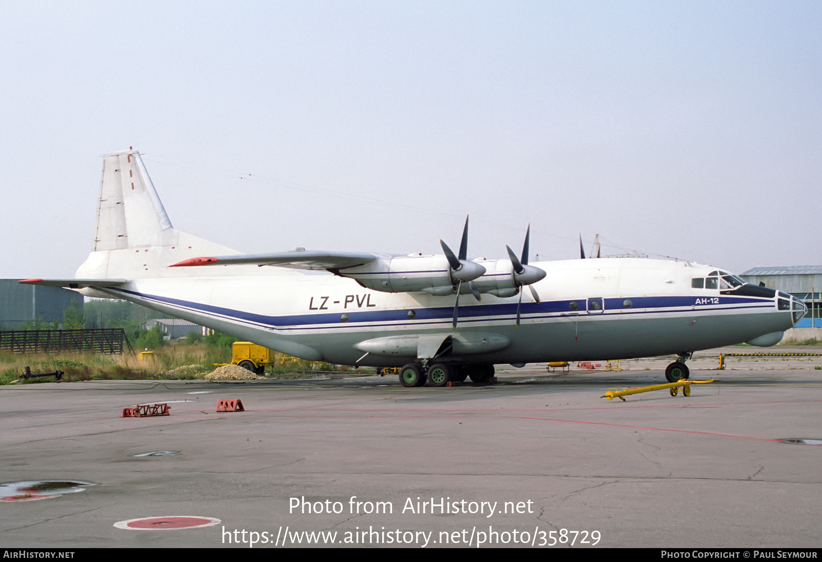 Aircraft Photo of LZ-PVL | Antonov An-12B | AirHistory.net #358729