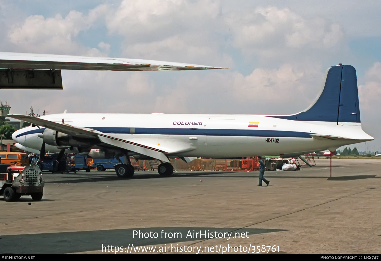 Aircraft Photo of HK-1702 | Douglas C-118A Liftmaster | Air Colombia | AirHistory.net #358761