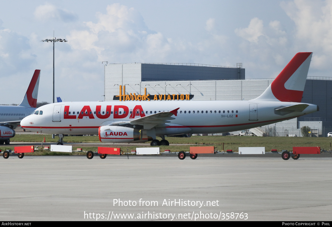 Aircraft Photo of 9H-LOZ | Airbus A320-232 | Lauda | AirHistory.net #358763