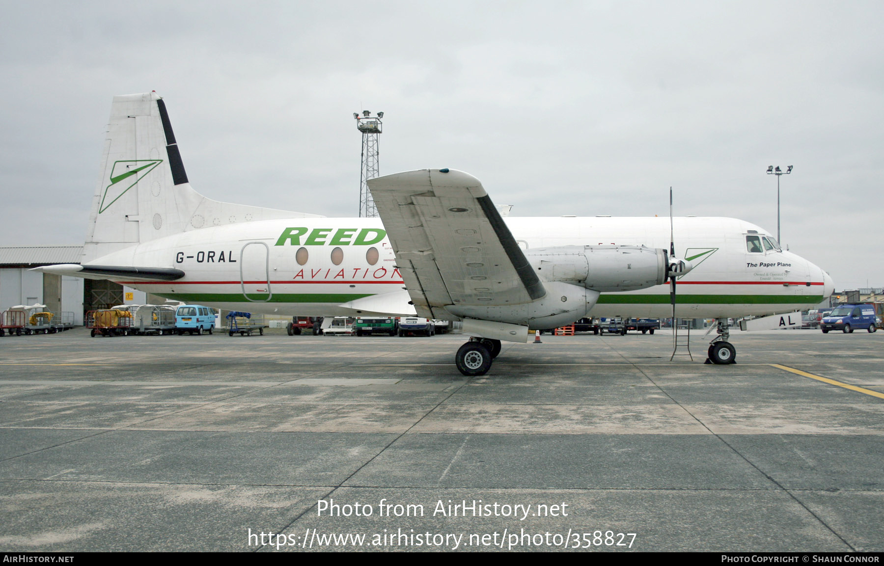 Aircraft Photo of G-ORAL | British Aerospace BAe-748 Srs2A/334 | Reed Aviation | AirHistory.net #358827