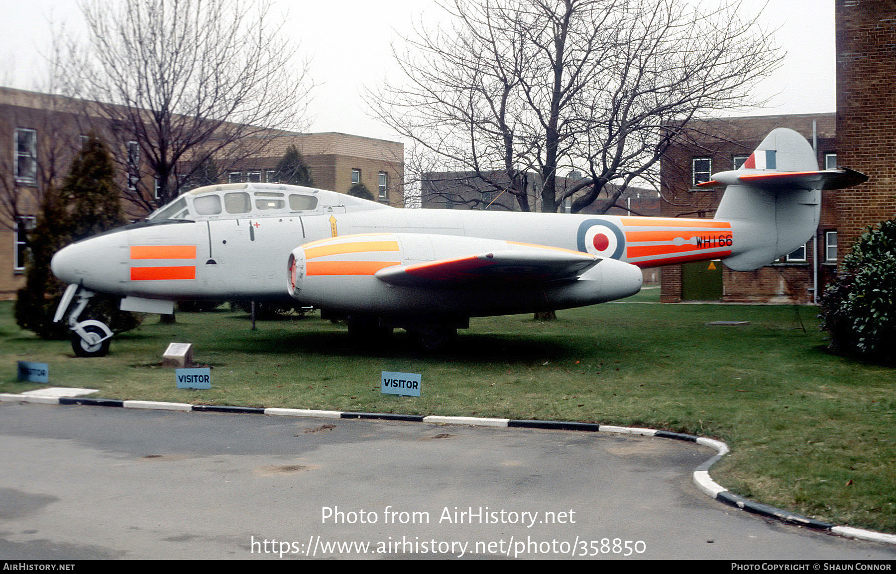 Aircraft Photo of WH166 | Gloster Meteor T7 | UK - Air Force | AirHistory.net #358850