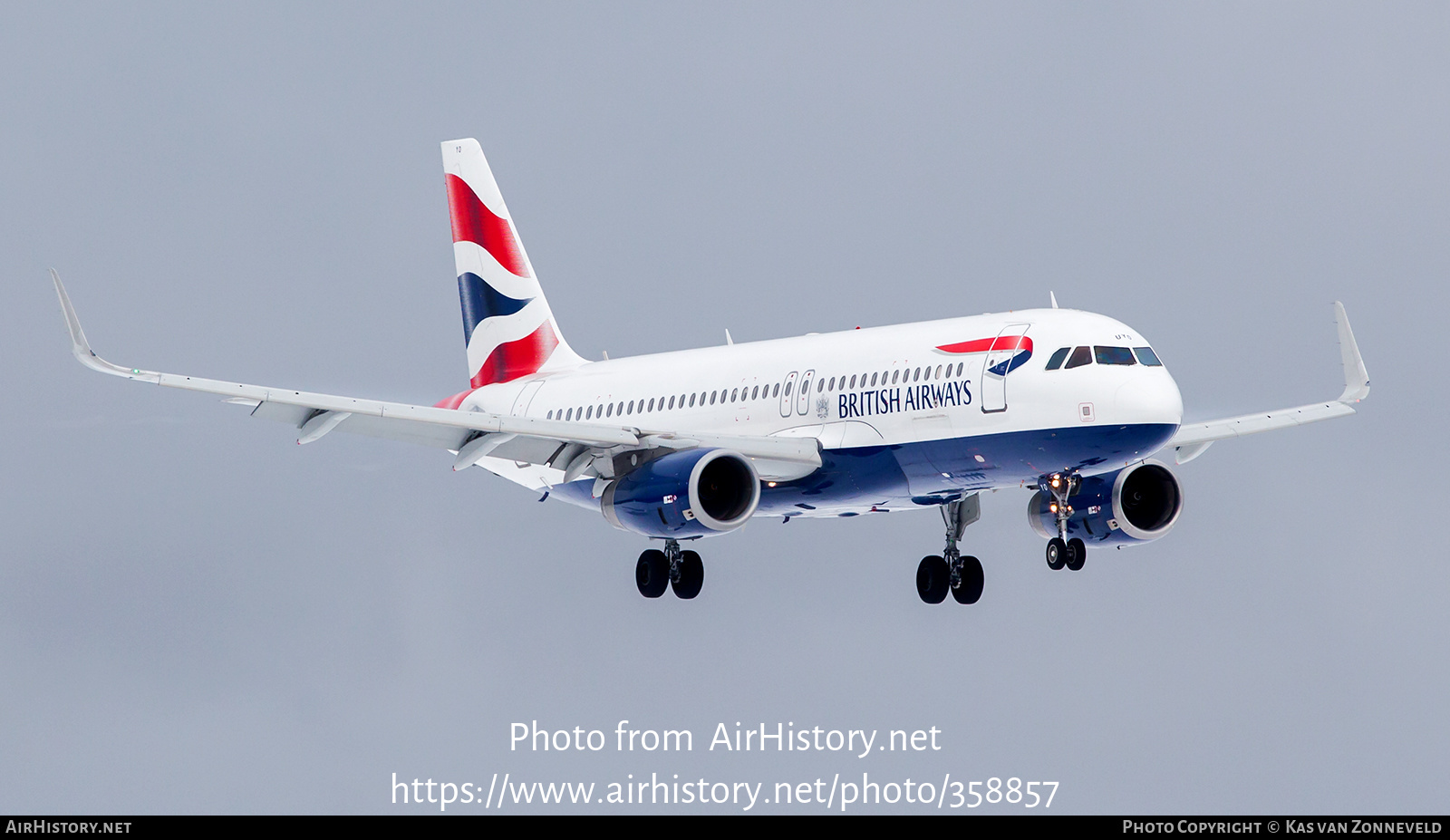 Aircraft Photo of G-EUYO | Airbus A320-232 | British Airways | AirHistory.net #358857