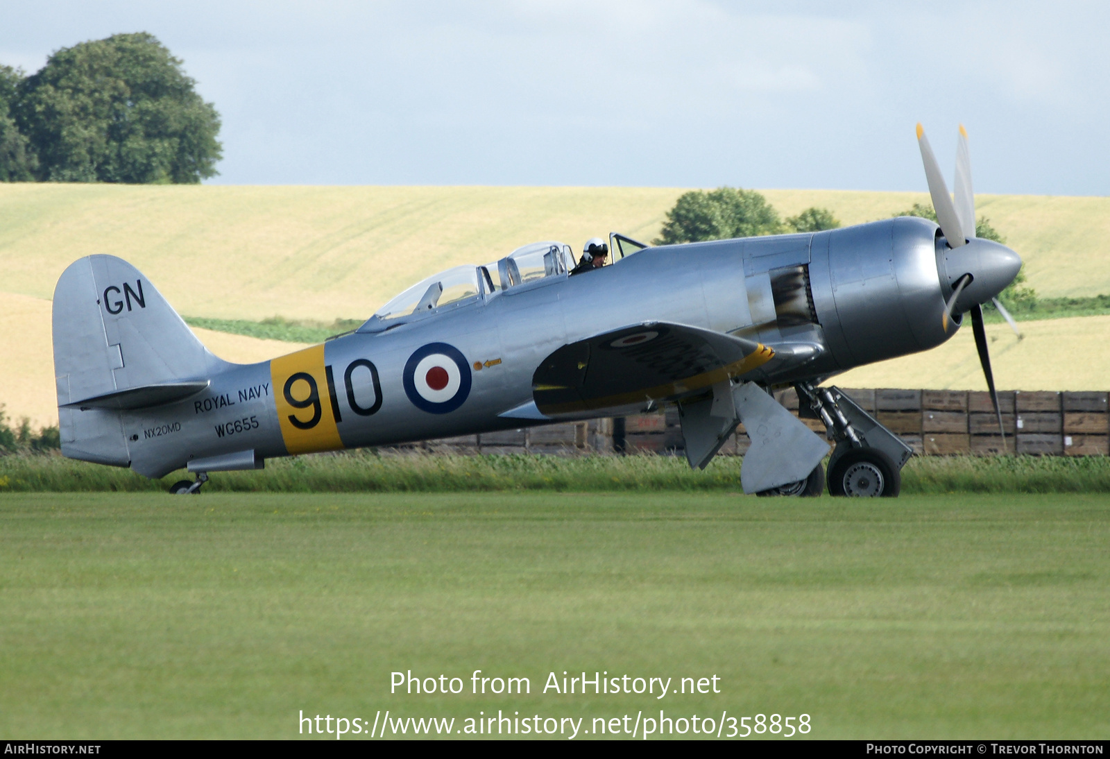 Aircraft Photo of N20MD / NX20MD / WG655 | Hawker Sea Fury T20 | UK - Air Force | AirHistory.net #358858