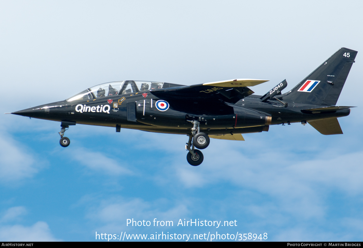 Aircraft Photo of ZJ645 | Dassault-Dornier Alpha Jet A | UK - Air Force | AirHistory.net #358948