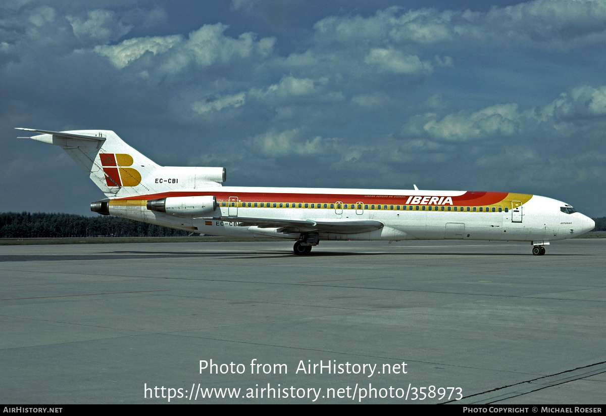 Aircraft Photo of EC-CBI | Boeing 727-256/Adv | Iberia | AirHistory.net #358973