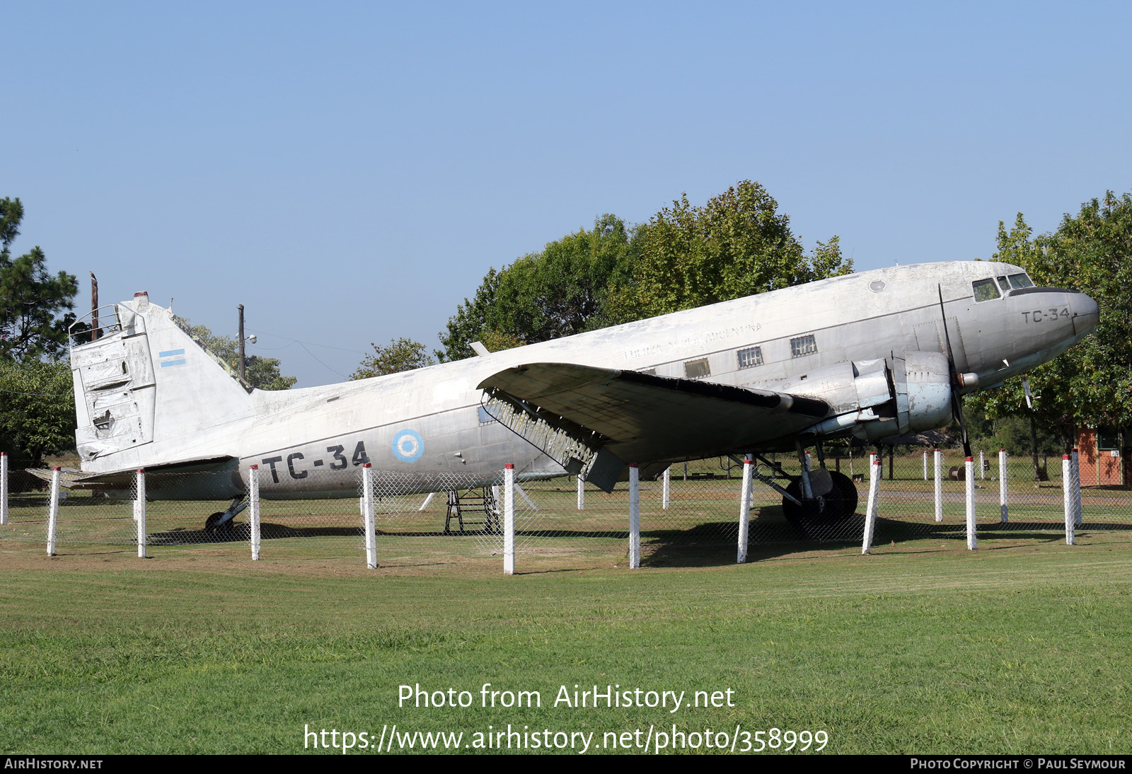 Aircraft Photo of TC-34 | Douglas C-47A Skytrain | Argentina - Air Force | AirHistory.net #358999