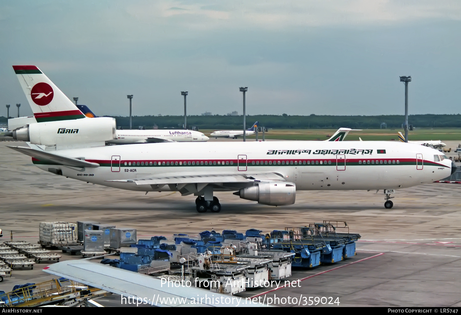 Aircraft Photo of S2-ACR | McDonnell Douglas DC-10-30 | Biman Bangladesh Airlines | AirHistory.net #359024