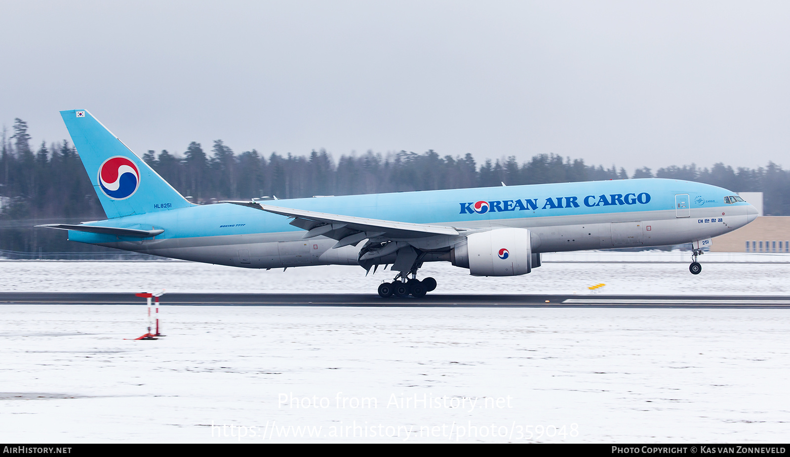 Aircraft Photo of HL8251 | Boeing 777-FB5 | Korean Air Cargo | AirHistory.net #359048