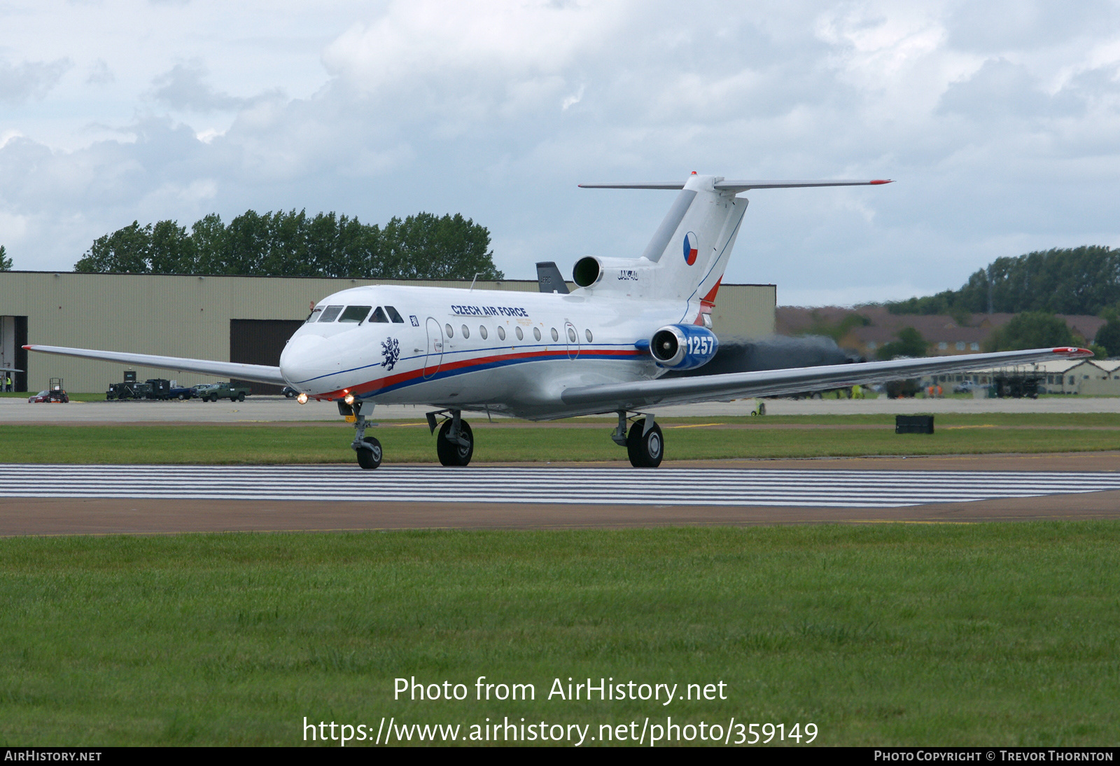 Aircraft Photo of 1257 | Yakovlev Yak-40K | Czechia - Air Force | AirHistory.net #359149