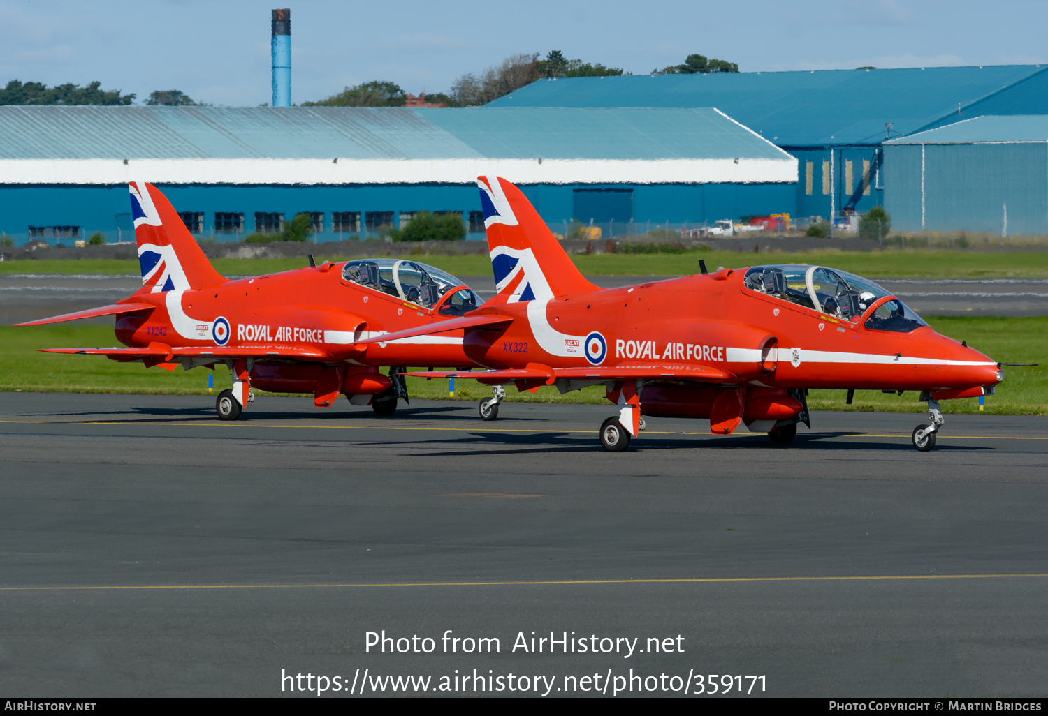 Aircraft Photo of XX322 | British Aerospace Hawk T1A | UK - Air Force | AirHistory.net #359171