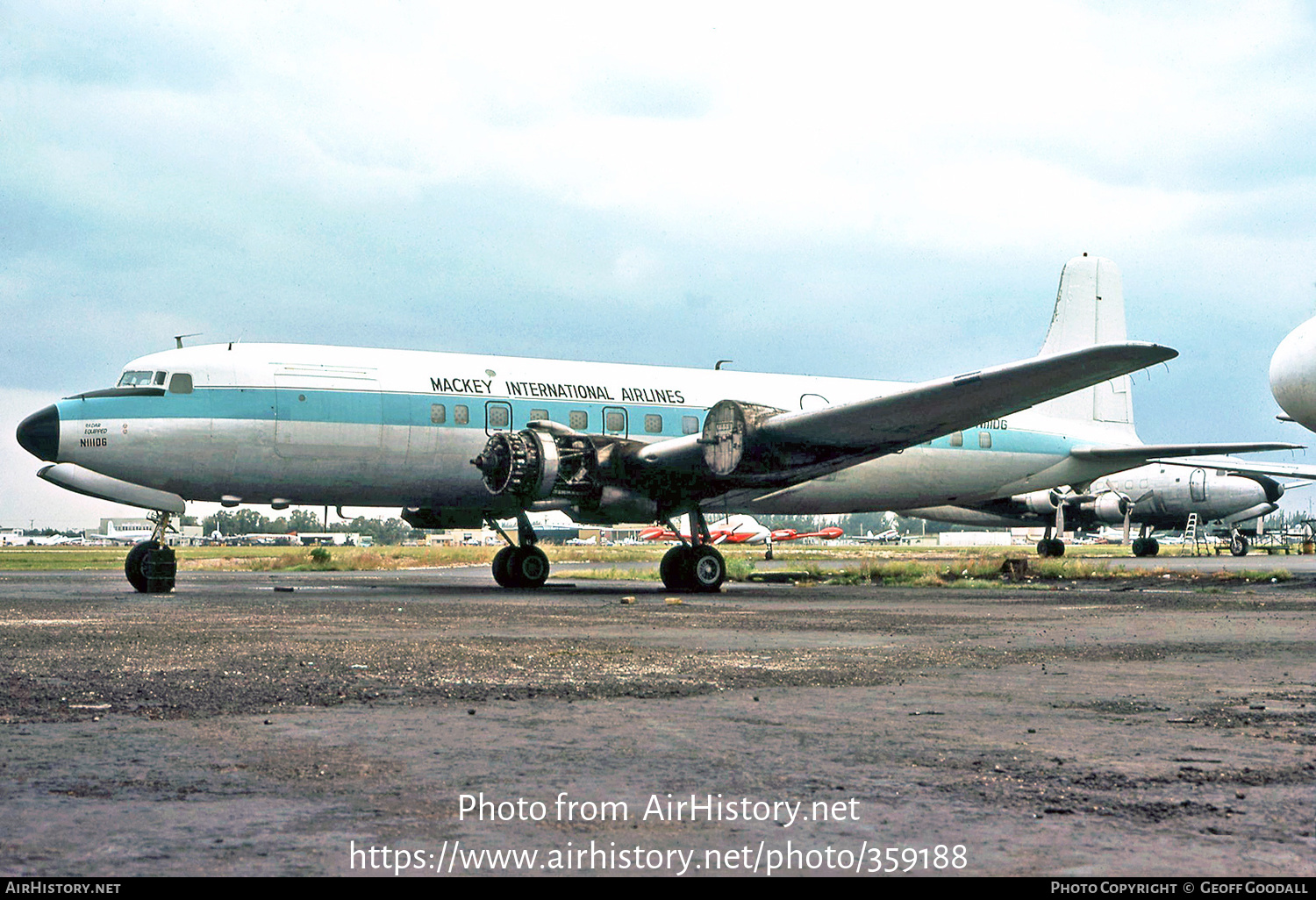 Aircraft Photo of N111DG | Douglas DC-6A/B | Mackey International Airlines | AirHistory.net #359188