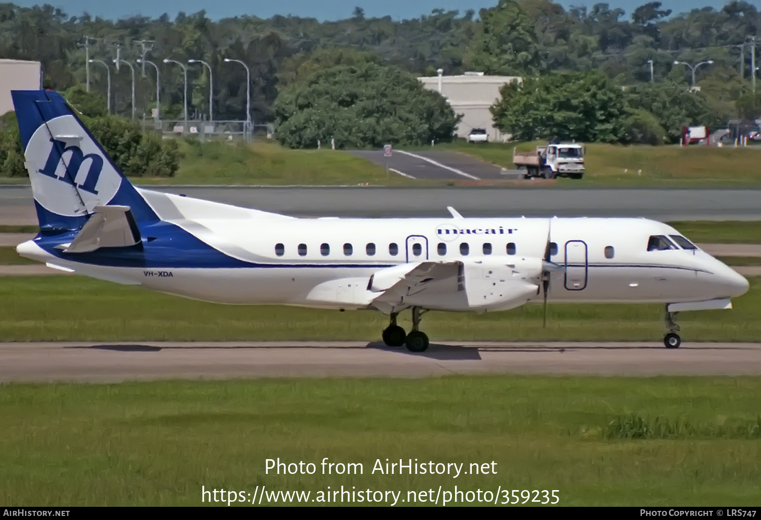 Aircraft Photo of VH-XDA | Saab 340B | MacAir Airlines | AirHistory.net #359235