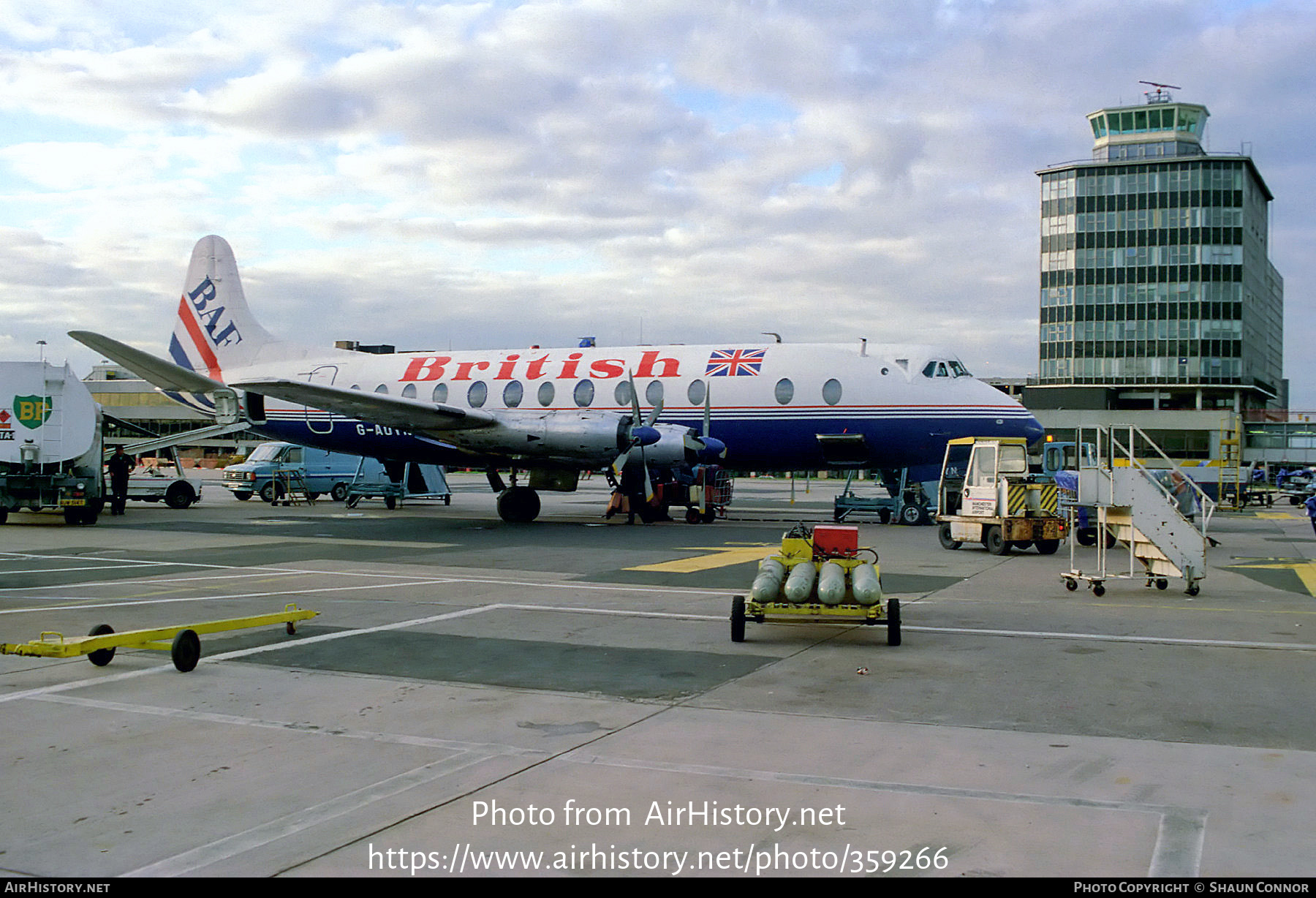 Aircraft Photo of G-AOYN | Vickers 806 Viscount | British Air Ferries - BAF | AirHistory.net #359266