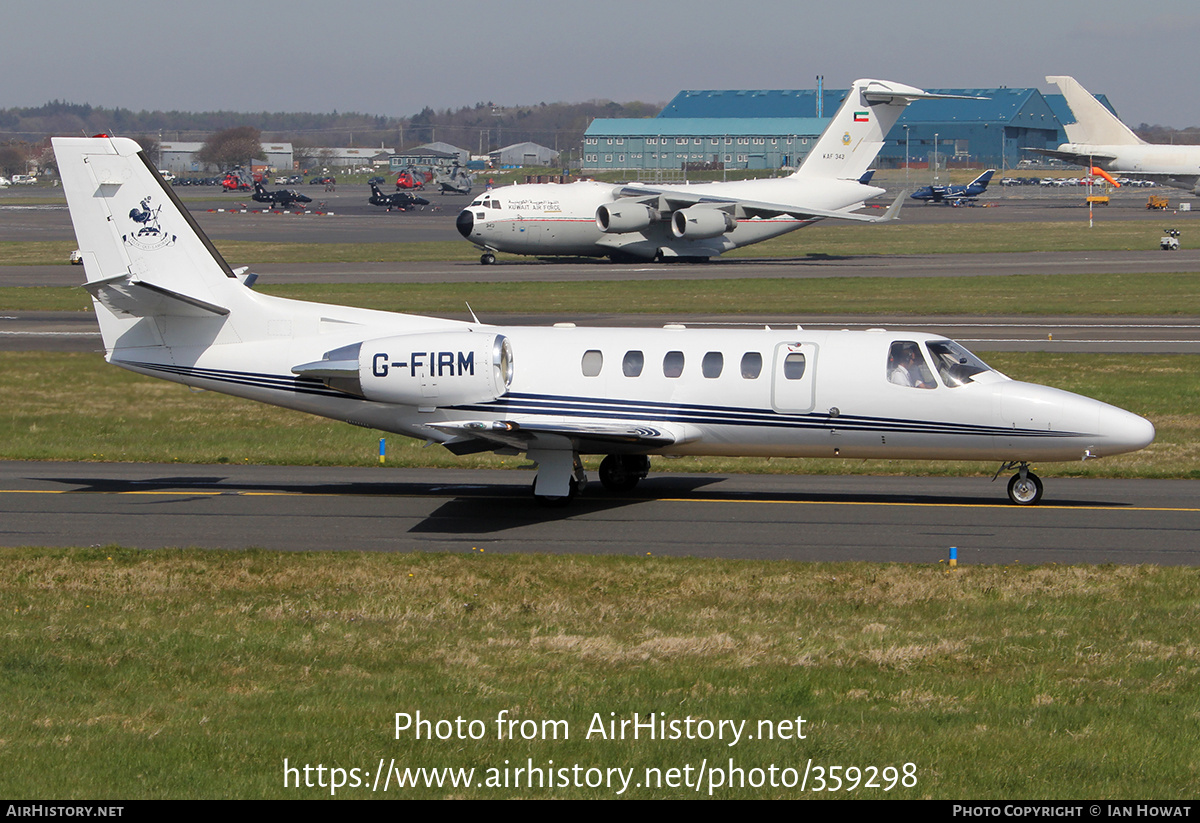 Aircraft Photo of G-FIRM | Cessna 550 Citation Bravo | Marshall of Cambridge | AirHistory.net #359298