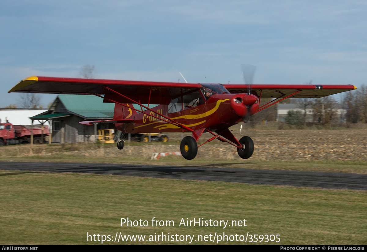 Aircraft Photo of C-GLPL | Piper PA-18/Lallier L-Cub Super Charger | AirHistory.net #359305