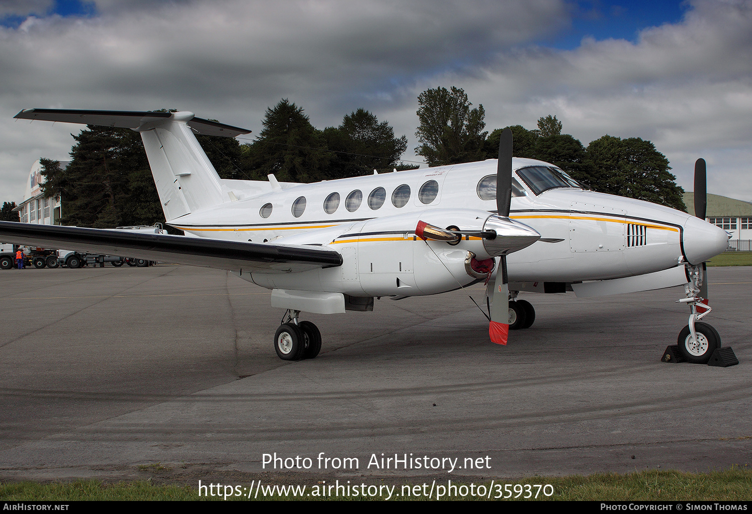 Aircraft Photo of G-CFVO | Beech B200 Super King Air | AirHistory.net #359370