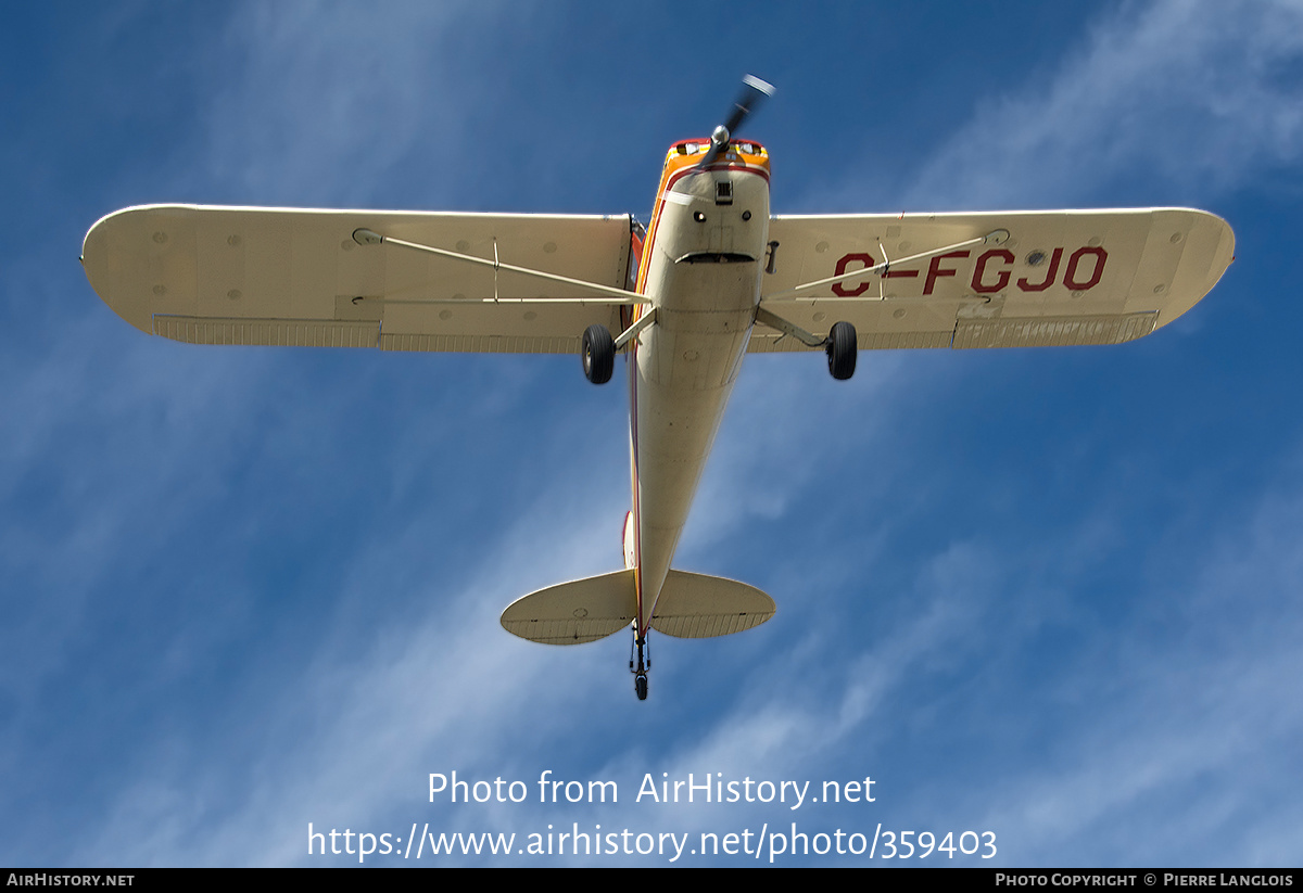 Aircraft Photo of C-FGJO | Cessna 140 | AirHistory.net #359403