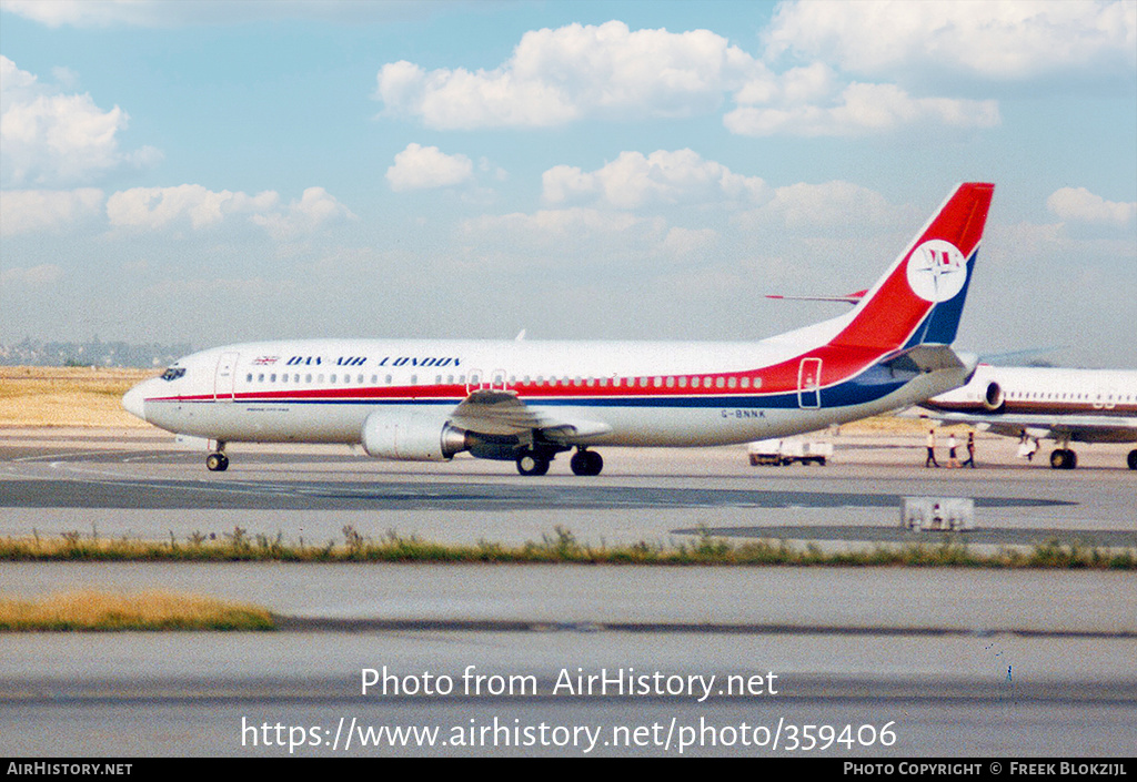 Aircraft Photo of G-BNNK | Boeing 737-4Q8 | Dan-Air London | AirHistory.net #359406