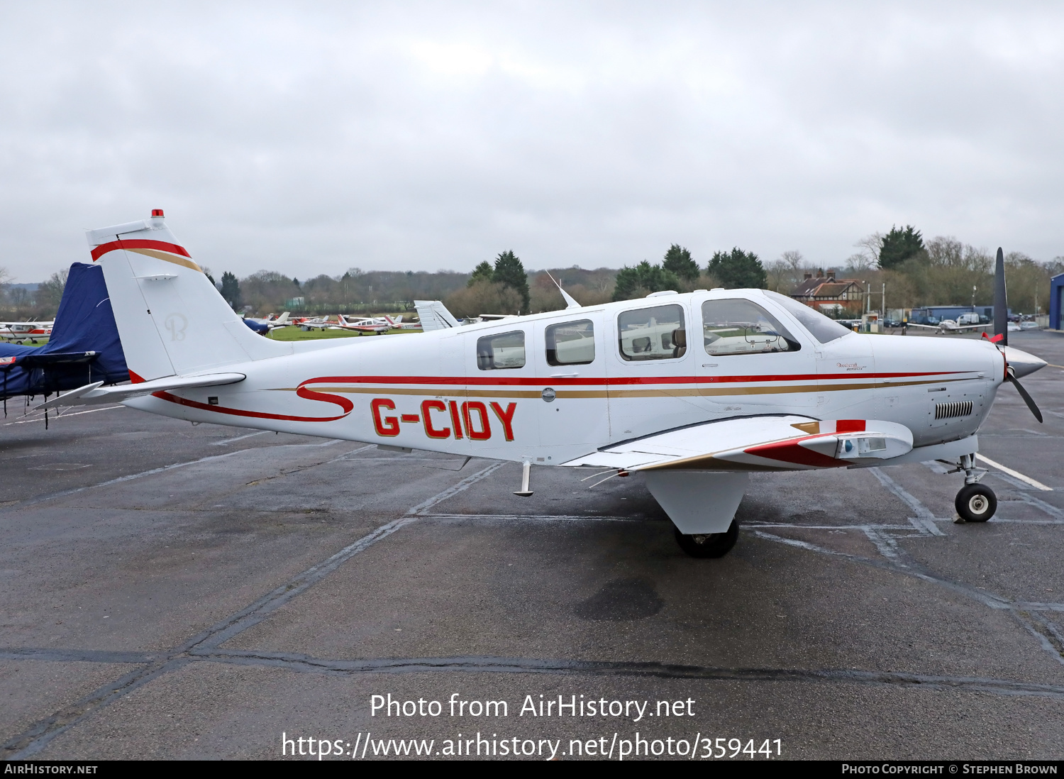 Aircraft Photo of G-CIOY | Beechcraft G36 Bonanza | AirHistory.net #359441