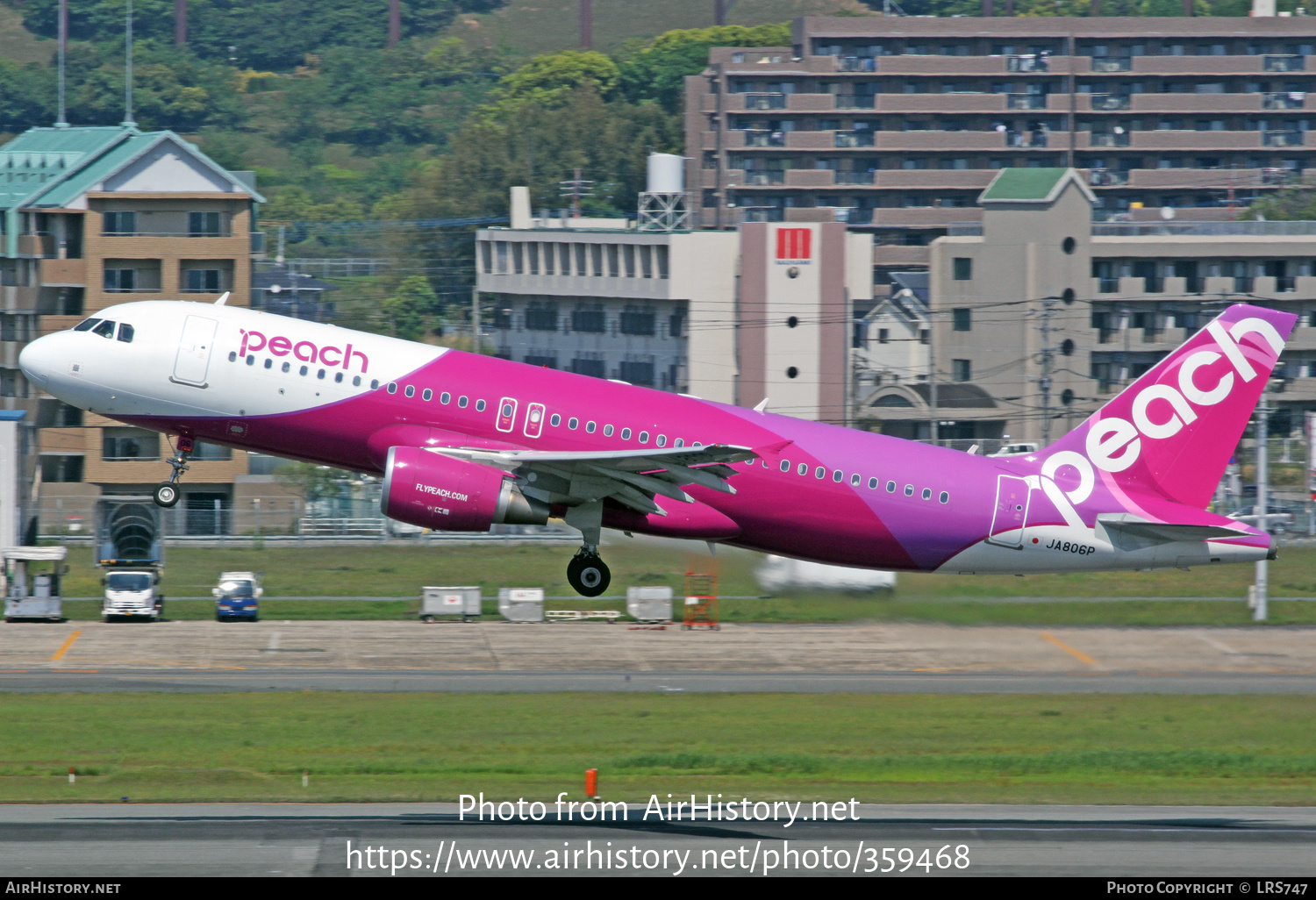 Aircraft Photo of JA806P | Airbus A320-214 | Peach Aviation | AirHistory.net #359468