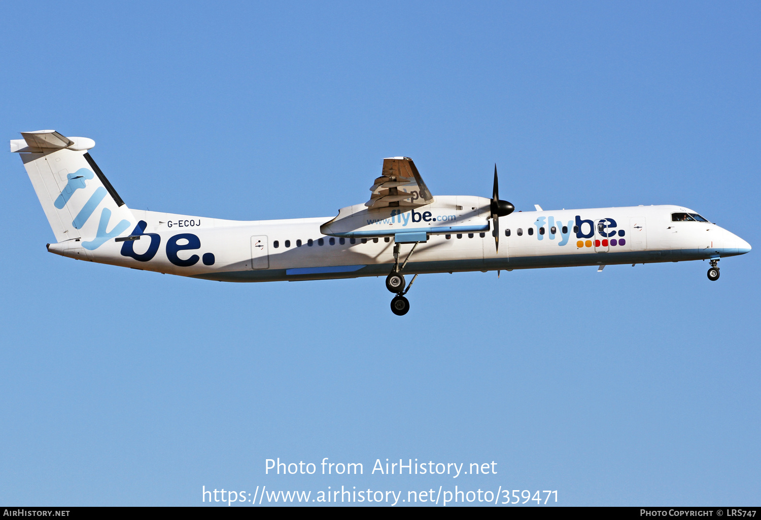 Aircraft Photo of G-ECOJ | Bombardier DHC-8-402 Dash 8 | Flybe | AirHistory.net #359471