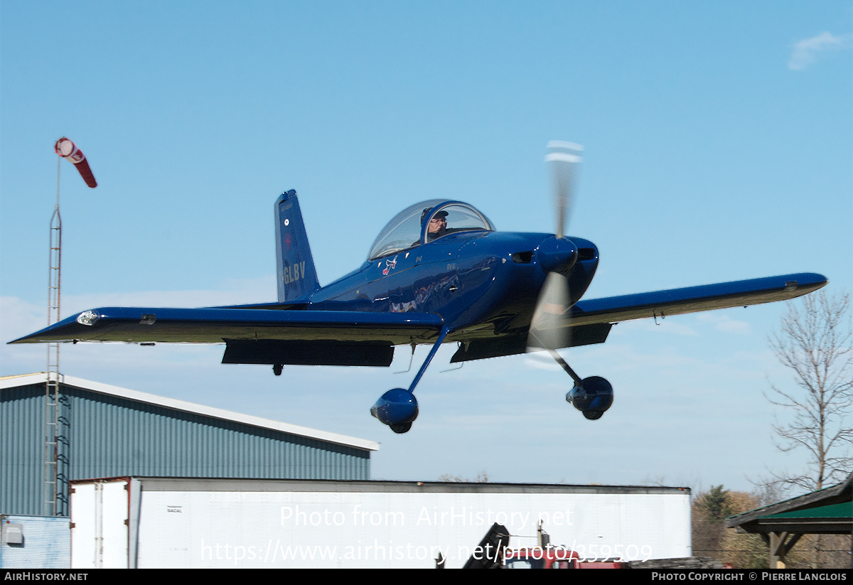 Aircraft Photo of C-GLBV | Van's RV-8 | AirHistory.net #359509