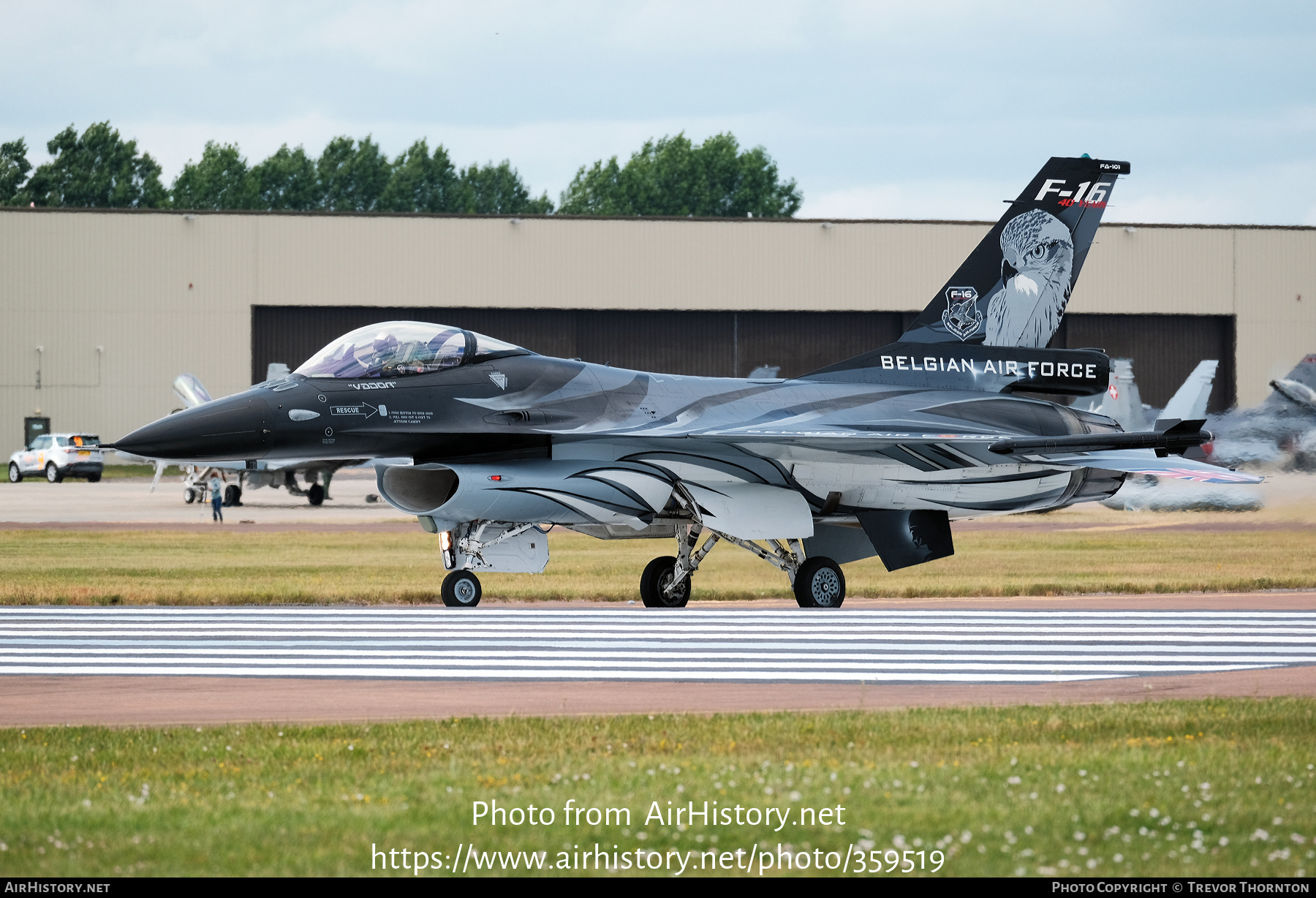 Aircraft Photo of FA-101 | General Dynamics F-16AM Fighting Falcon | Belgium - Air Force | AirHistory.net #359519