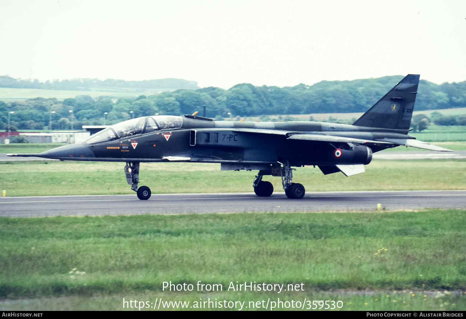 Aircraft Photo of E22 | Sepecat Jaguar E | France - Air Force | AirHistory.net #359530