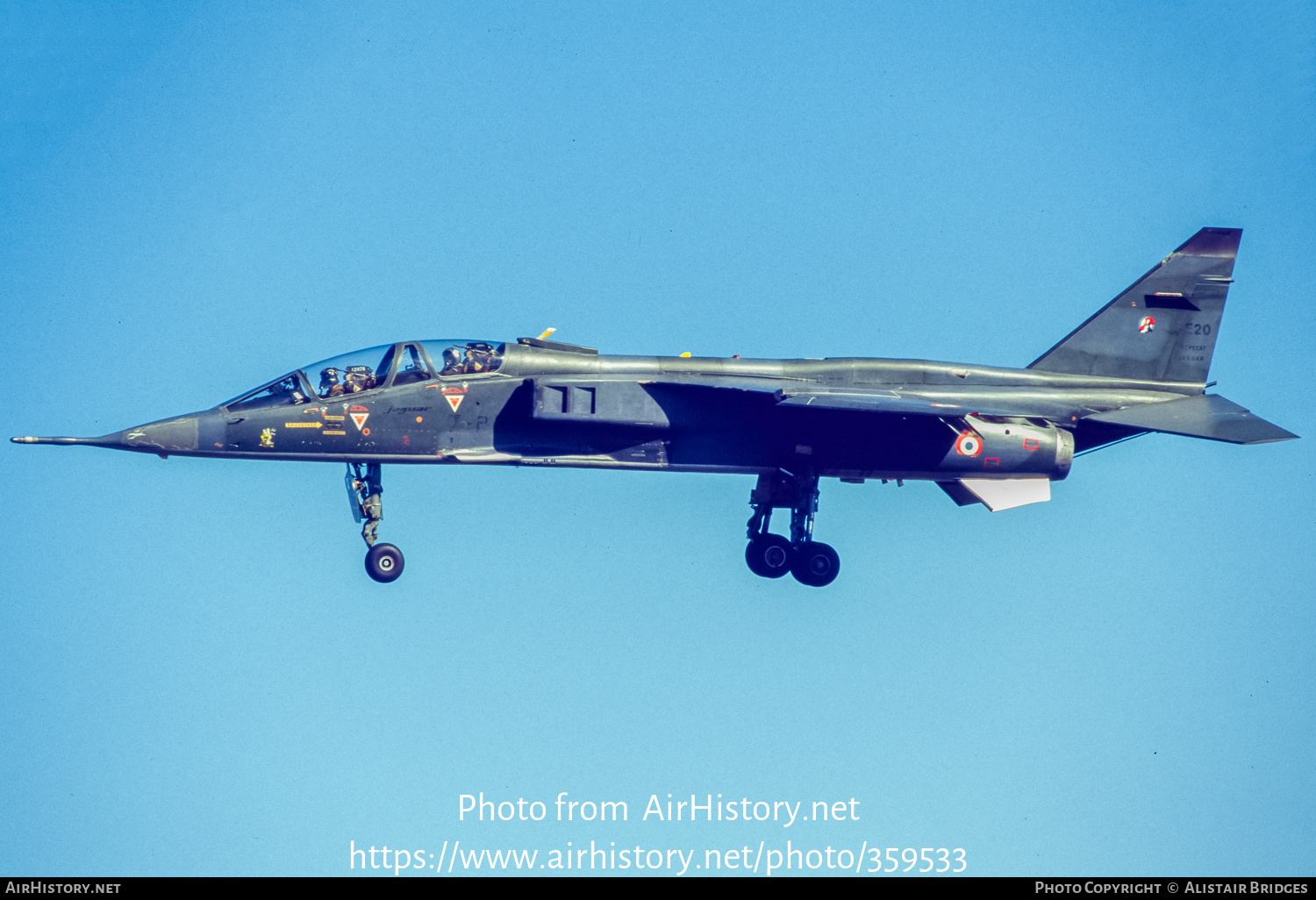 Aircraft Photo of E20 | Sepecat Jaguar E | France - Air Force | AirHistory.net #359533