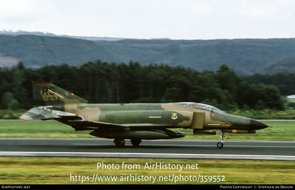 Aircraft Photo of 68-0534 / AF68-534 | McDonnell Douglas F-4E Phantom II | USA - Air Force | AirHistory.net #359552