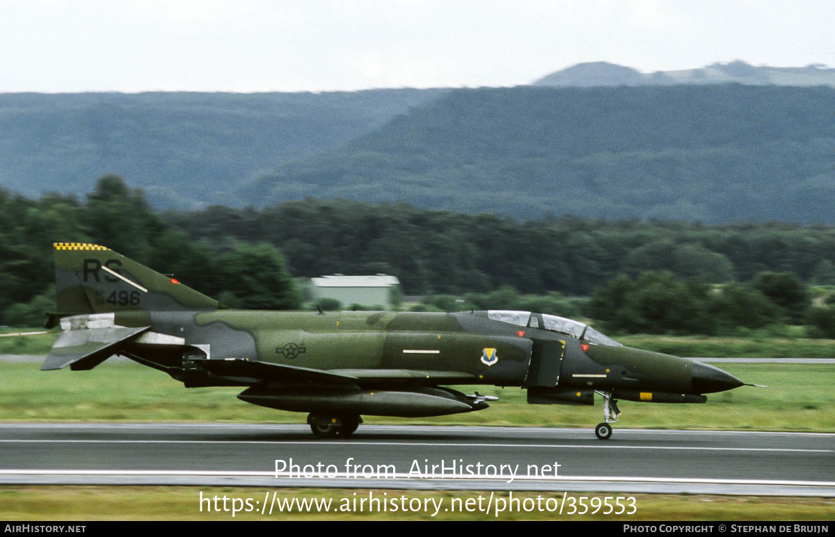 Aircraft Photo of 68-0496 / AF68-496 | McDonnell Douglas F-4E Phantom II | USA - Air Force | AirHistory.net #359553