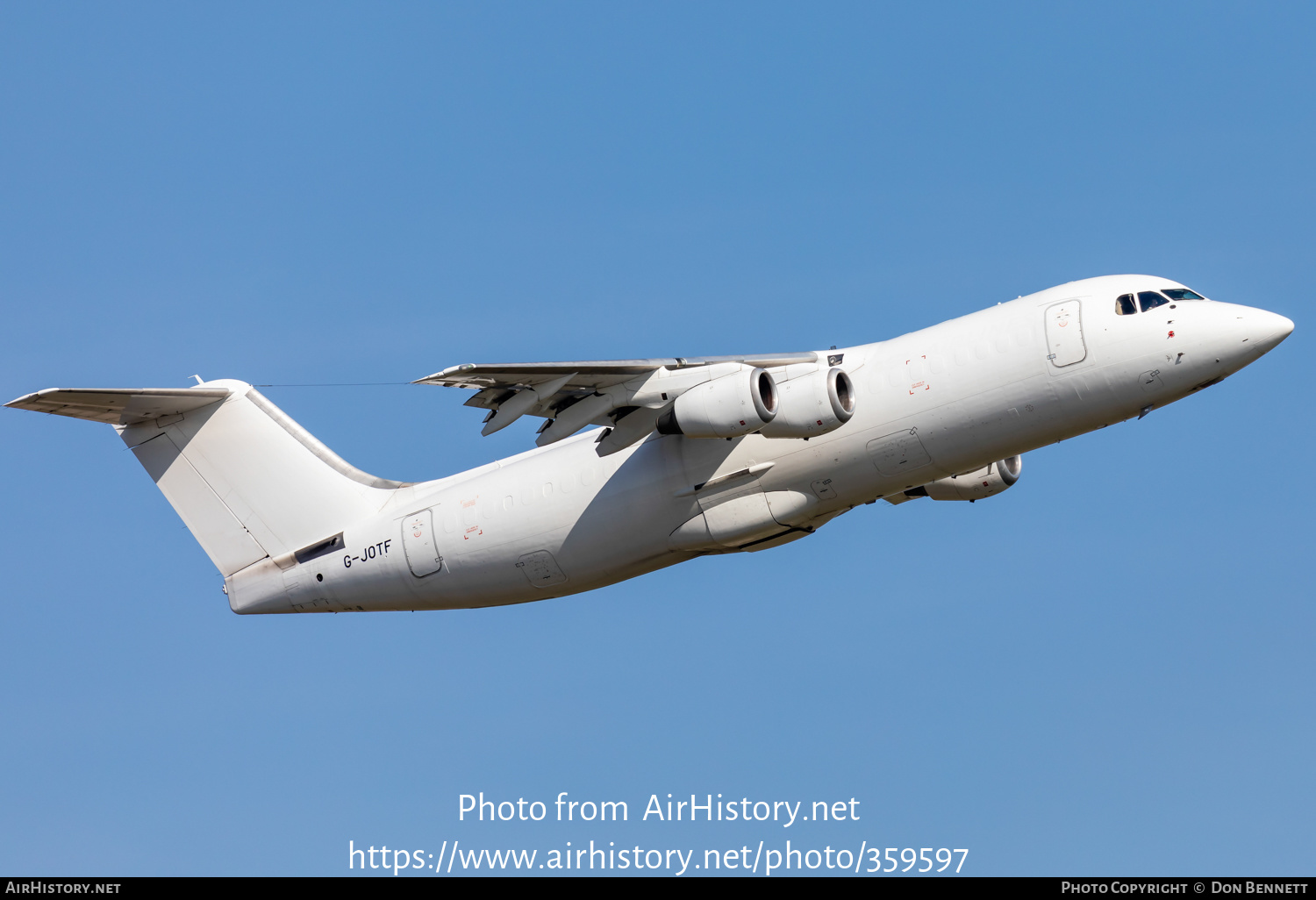 Aircraft Photo of G-JOTF | British Aerospace BAe-146-300QT Quiet Trader | AirHistory.net #359597