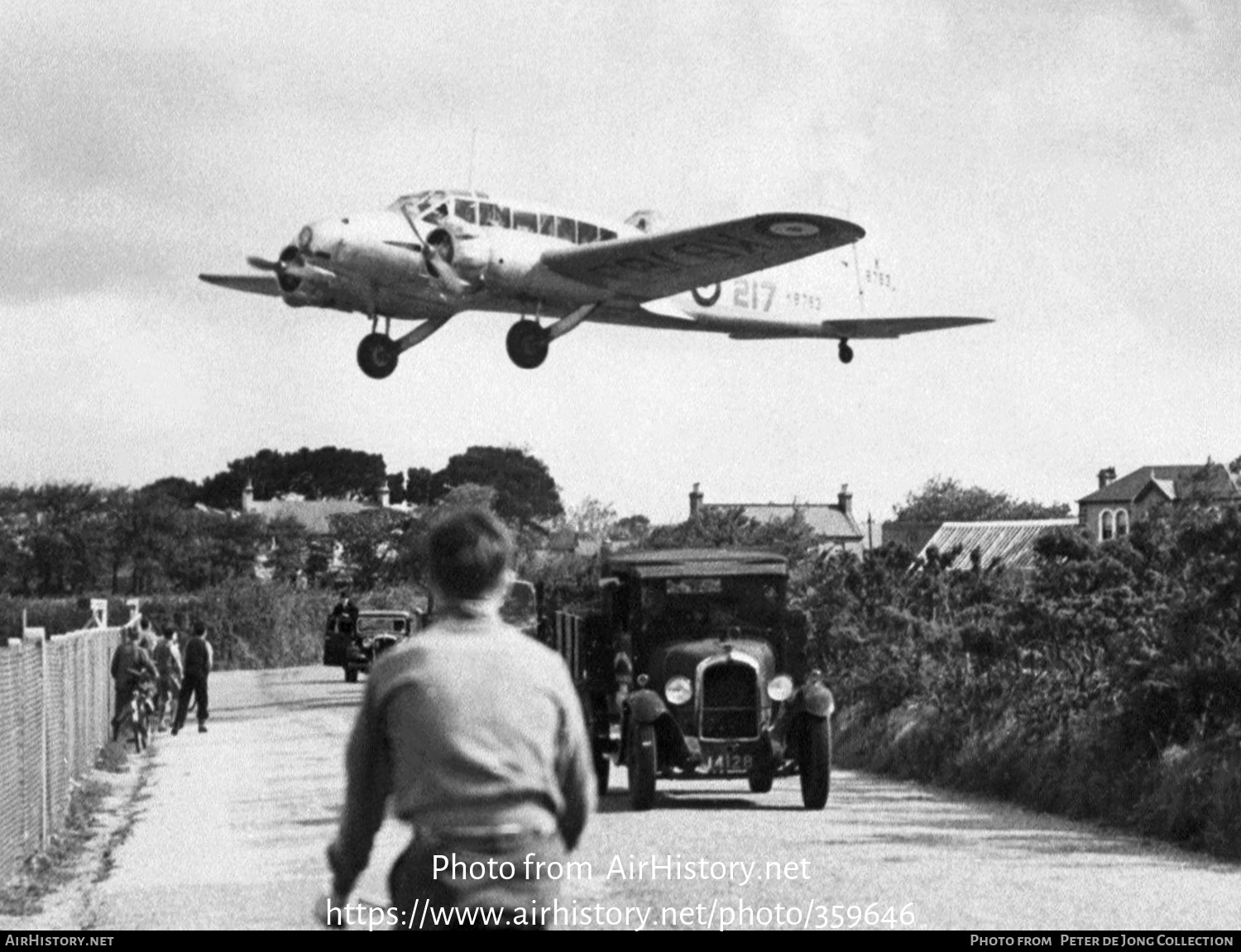 Aircraft Photo of K8783 | Avro 652A Anson I | UK - Air Force | AirHistory.net #359646