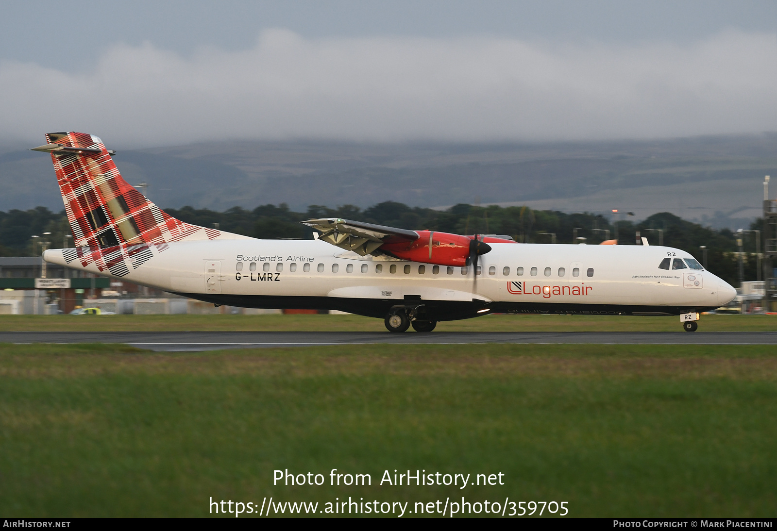 Aircraft Photo of G-LMRZ | ATR ATR-72-500 (ATR-72-212A) | Loganair | AirHistory.net #359705