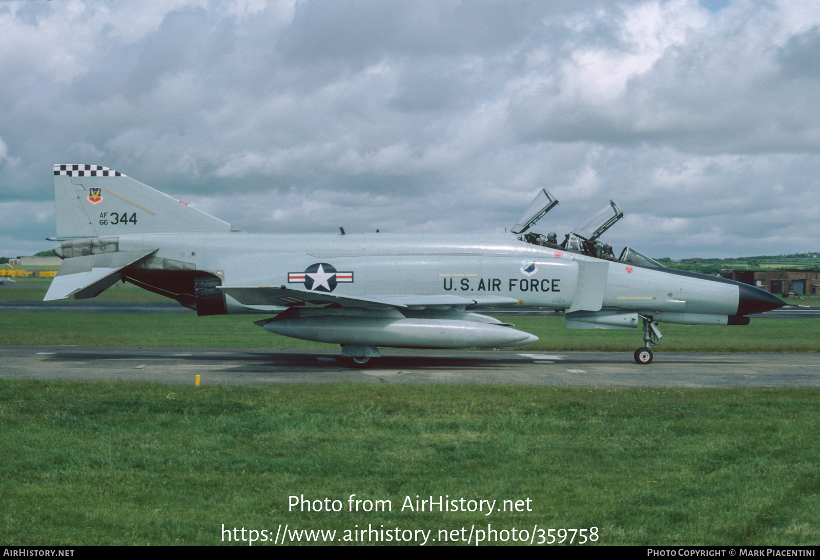 Aircraft Photo of 66-0344 / AF66-344 | McDonnell Douglas F-4E Phantom II | USA - Air Force | AirHistory.net #359758