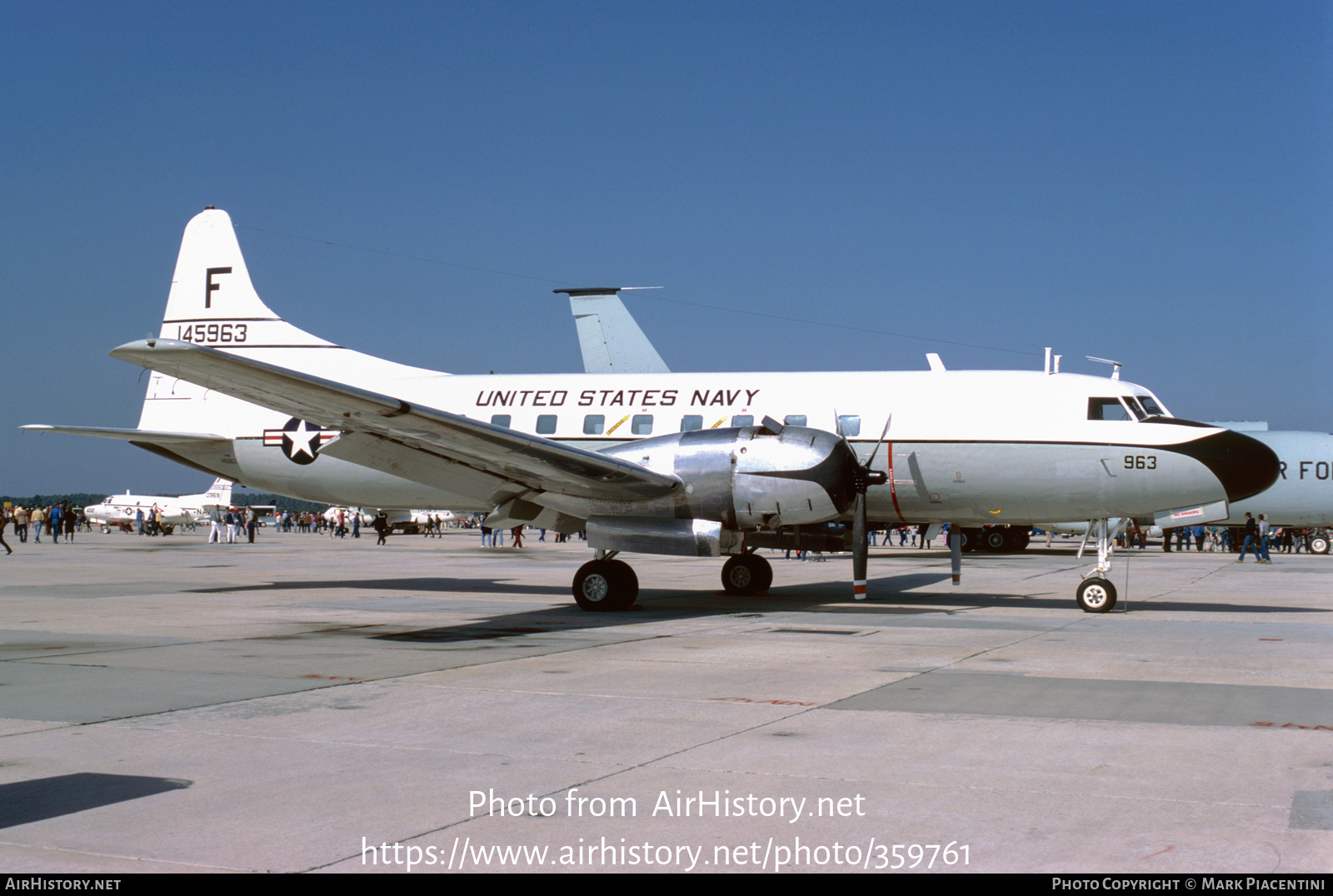 Aircraft Photo of 145963 | Convair C-131G | USA - Navy | AirHistory.net #359761