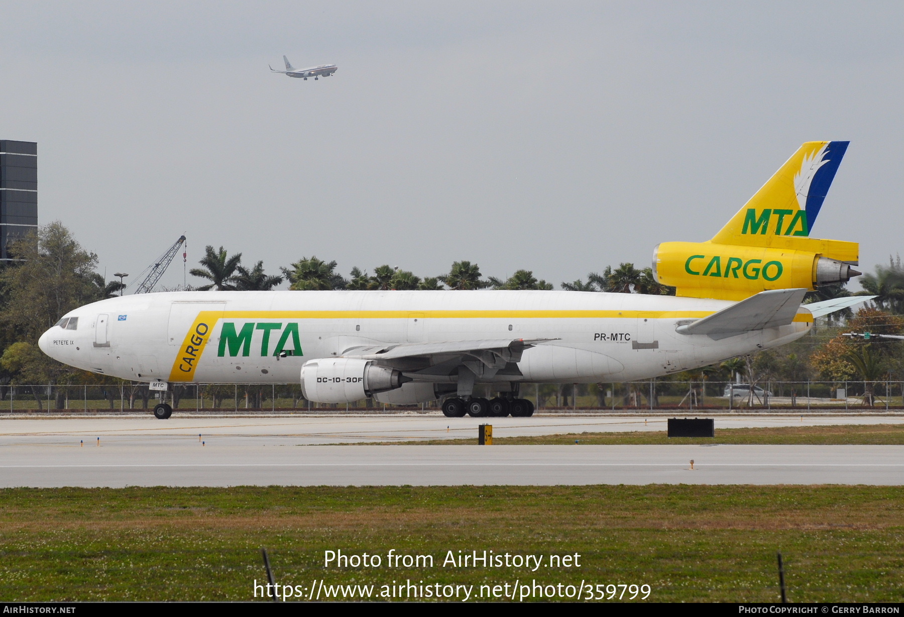 Aircraft Photo of PR-MTC | McDonnell Douglas DC-10-30F | MTA Cargo - Master Top Airlines | AirHistory.net #359799