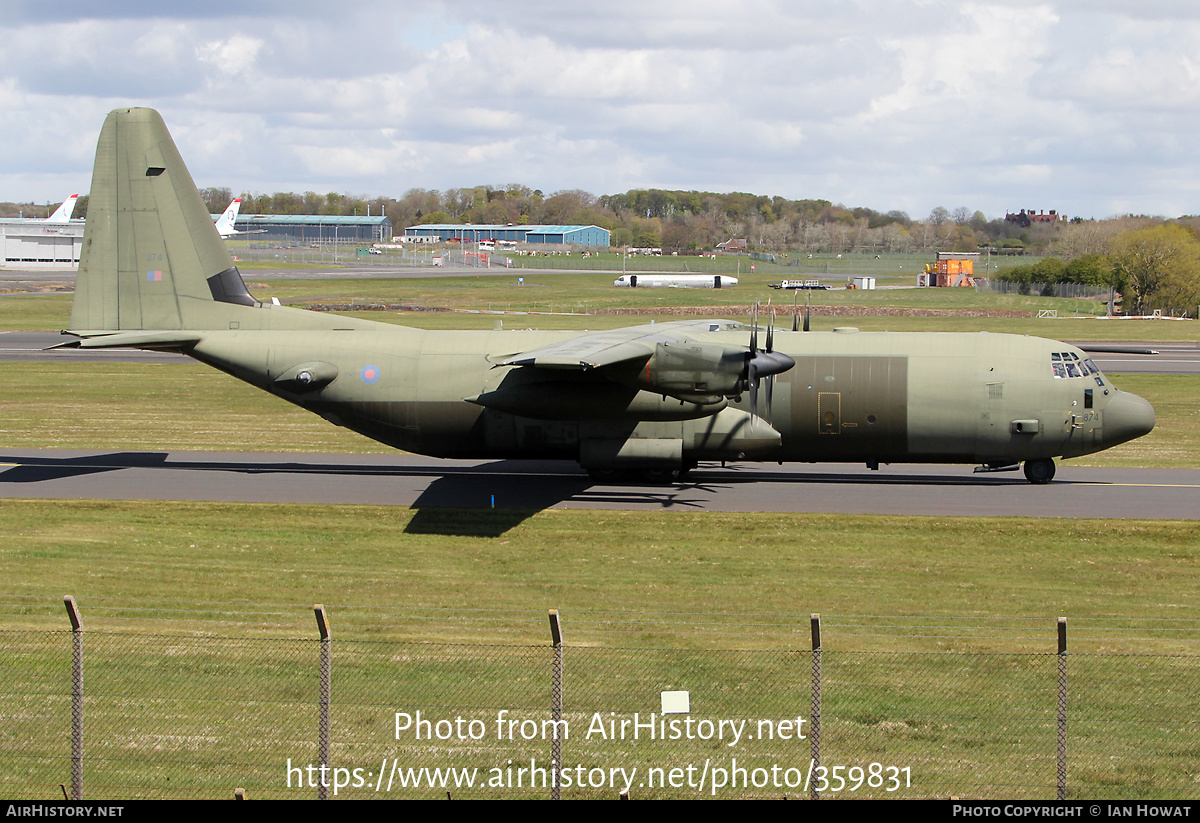 Aircraft Photo of ZH874 | Lockheed Martin C-130J-30 Hercules C4 | UK - Air Force | AirHistory.net #359831