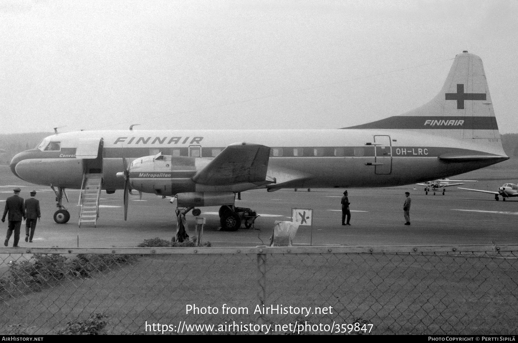 Aircraft Photo of OH-LRC | Convair 440-40 Metropolitan | Finnair | AirHistory.net #359847