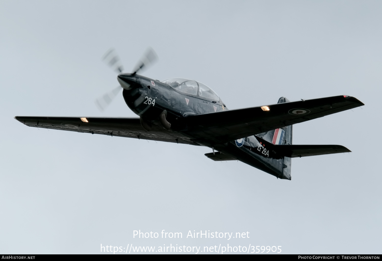 Aircraft Photo of ZF264 | Short S-312 Tucano T1 | UK - Air Force | AirHistory.net #359905