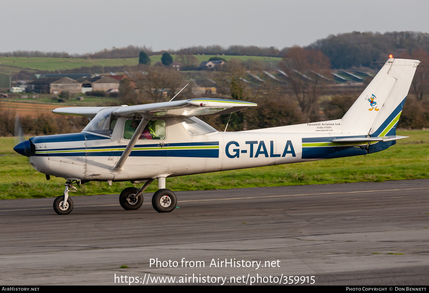 Aircraft Photo of G-TALA | Cessna 152 | Tatenhill Aviation | AirHistory.net #359915