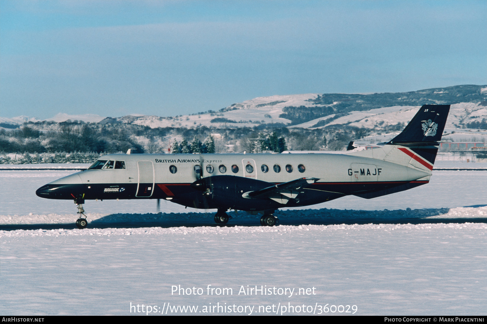 Aircraft Photo of G-MAJF | British Aerospace Jetstream 41 | British Airways Express | AirHistory.net #360029