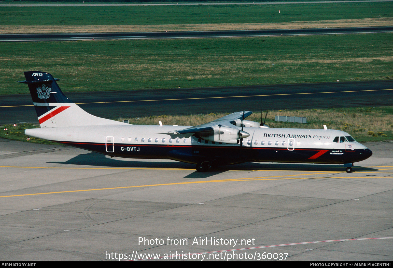 Aircraft Photo of G-BVTJ | ATR ATR-72-202 | British Airways Express | AirHistory.net #360037