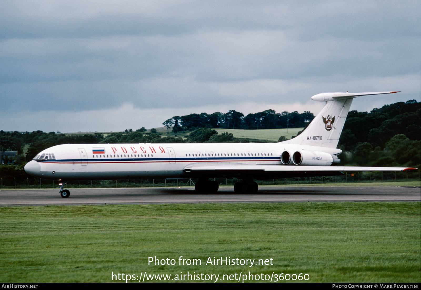 Aircraft Photo of RA-86710 | Ilyushin Il-62MK | Rossiya - Special Flight Detachment | AirHistory.net #360060