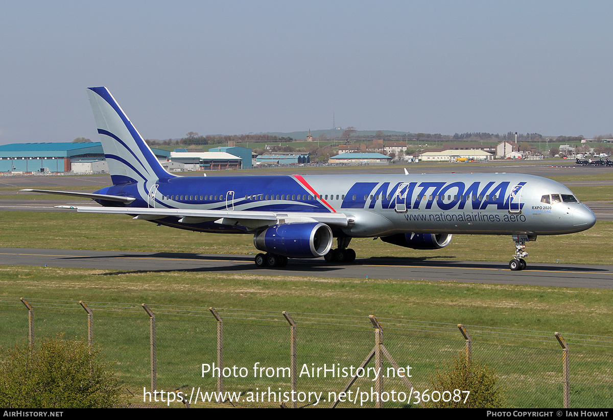 Aircraft Photo of N176CA | Boeing 757-28A | National Airlines | AirHistory.net #360087