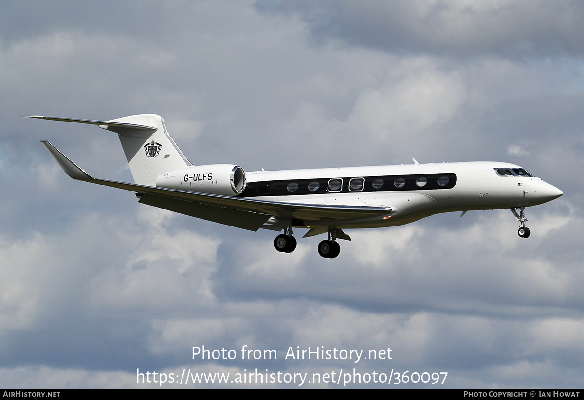 Aircraft Photo of G-ULFS | Gulfstream Aerospace G650 (G-VI) | AirHistory.net #360097