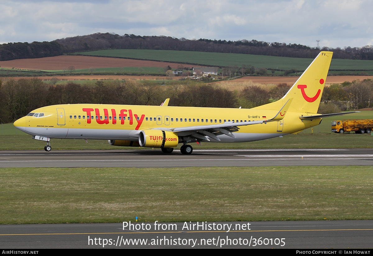 Aircraft Photo of D-AHFV | Boeing 737-8K5 | TUIfly | AirHistory.net #360105