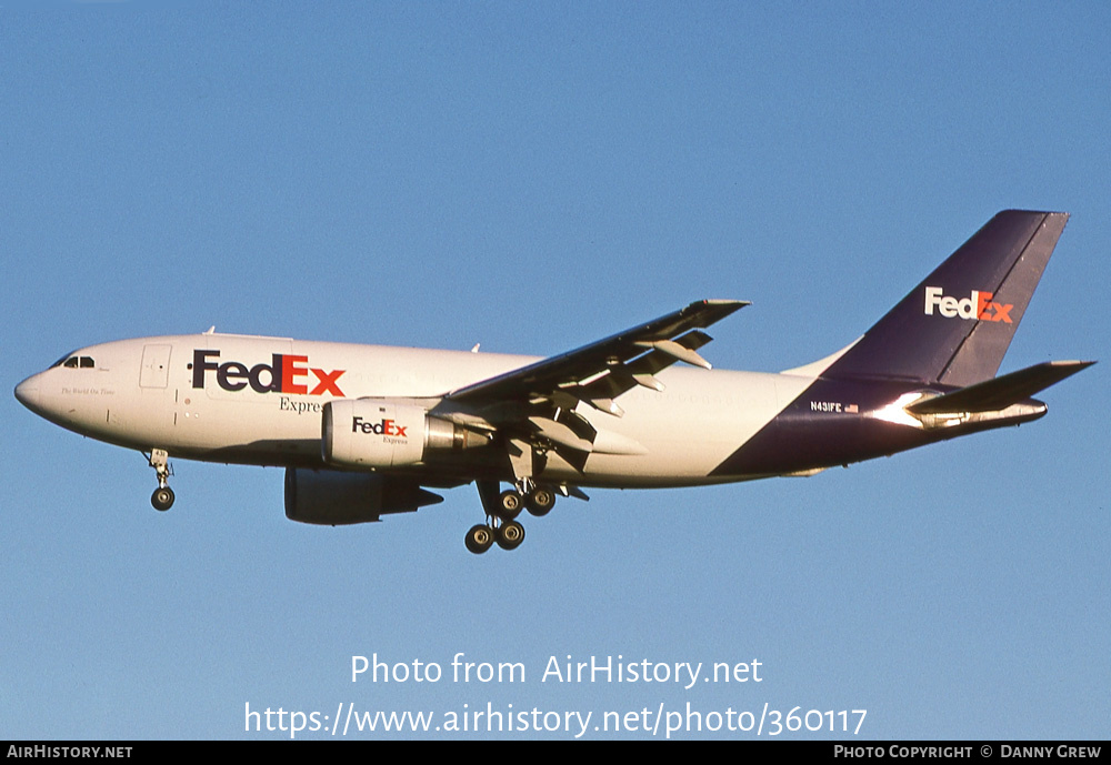 Aircraft Photo of N431FE | Airbus A310-203/F | FedEx Express - Federal Express | AirHistory.net #360117