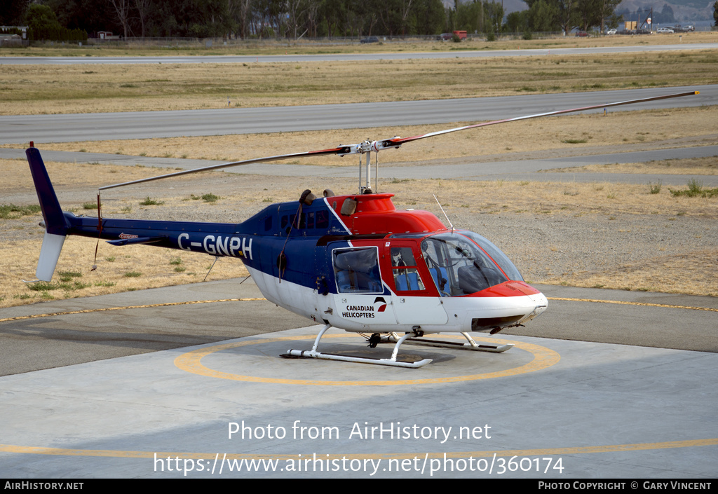 Aircraft Photo of C-GNPH | Bell 206B-3 JetRanger III | Canadian Helicopters | AirHistory.net #360174