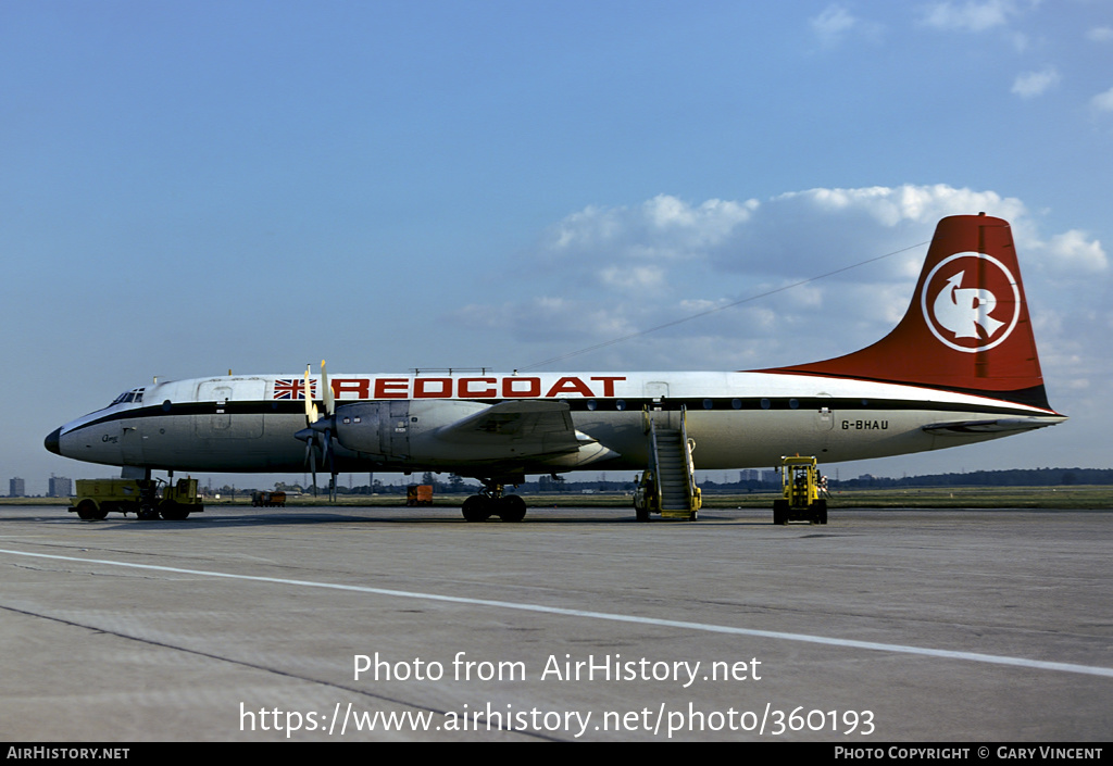 Aircraft Photo of G-BHAU | Bristol 175 Britannia 253F | Redcoat Air Cargo | AirHistory.net #360193